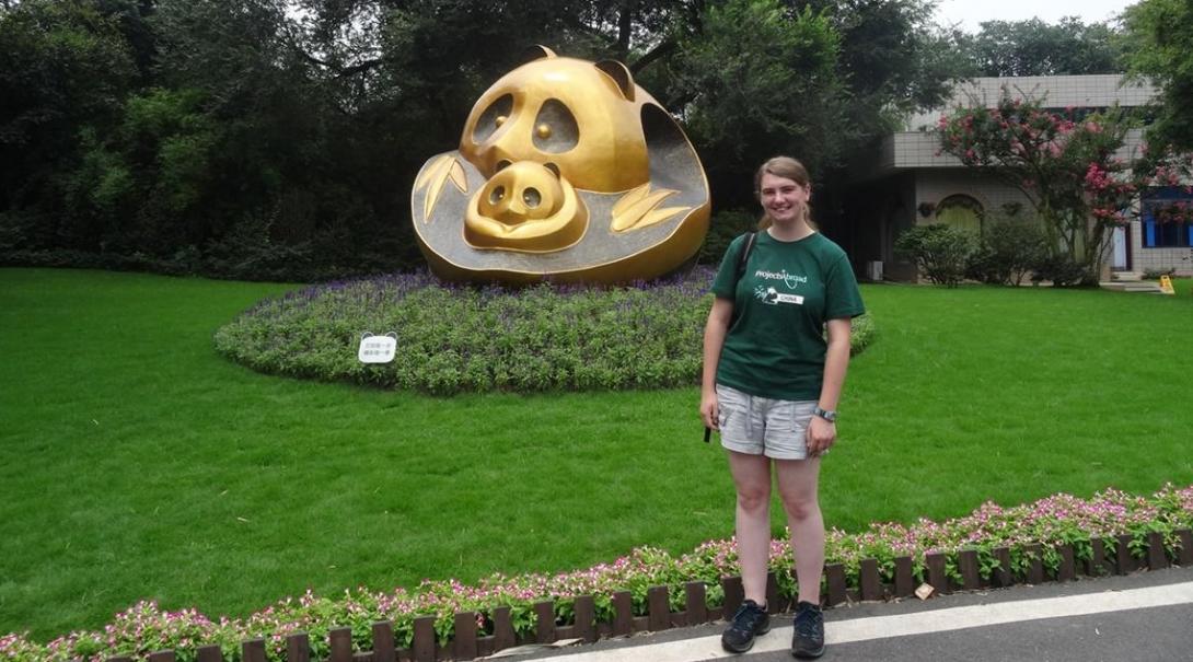 Cassie S in China Cassie S in China